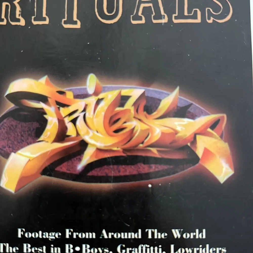 Vintage Tribal Streetwear “Rituals” on VHS Tape lowriders skater urban lifestyle
